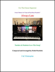 Always Late piano sheet music cover Thumbnail